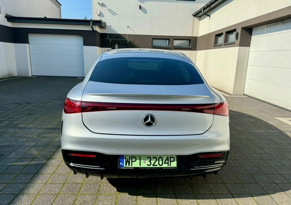 Mercedes-Benz EQS cena 385900 przebieg: 33000, rok produkcji 2021 z Łódź małe 781